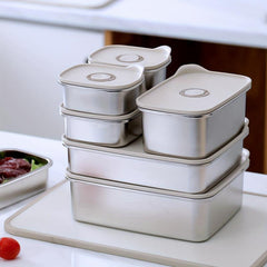 304 Stainless Steel Bento Box Airtight Food Storage 1700ml