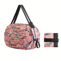 1pc Camouflage Reusable Grocery Bags Portable Folding Supermarket Shopping Bag