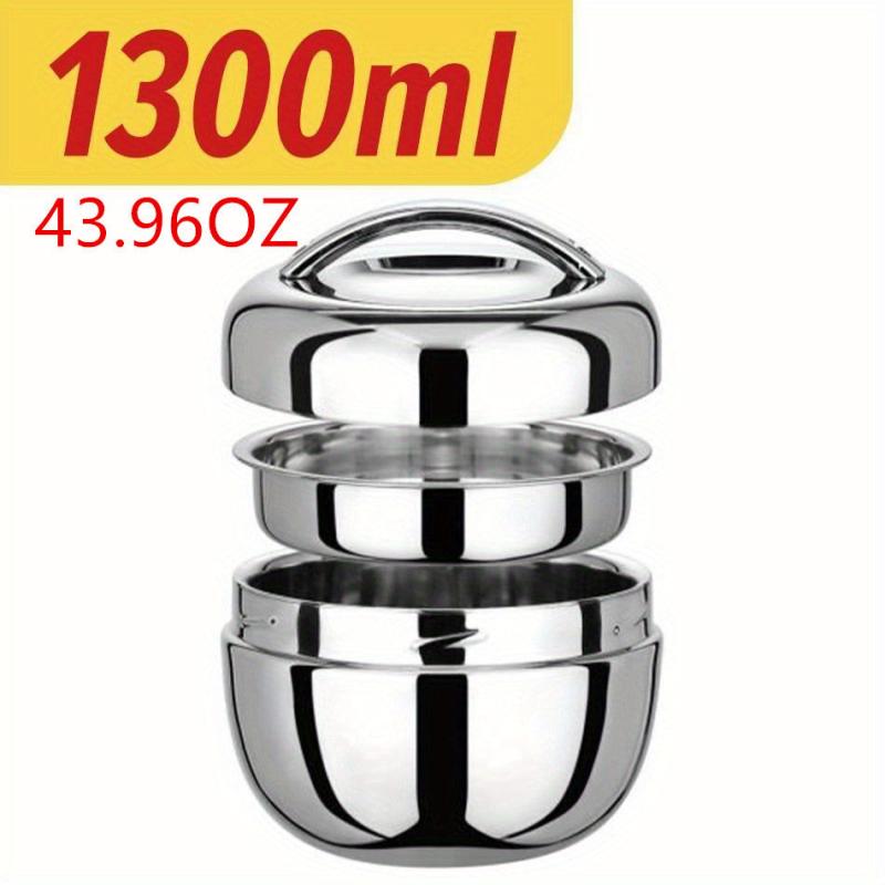 Stainless Steel Lunch Box Vacuum Insulated Double Layer Bento