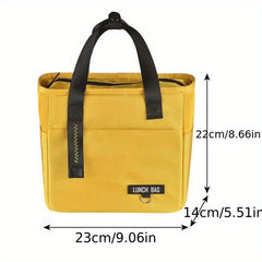 Leakproof Insulated Lunch Bag with Aluminum Foil Liner