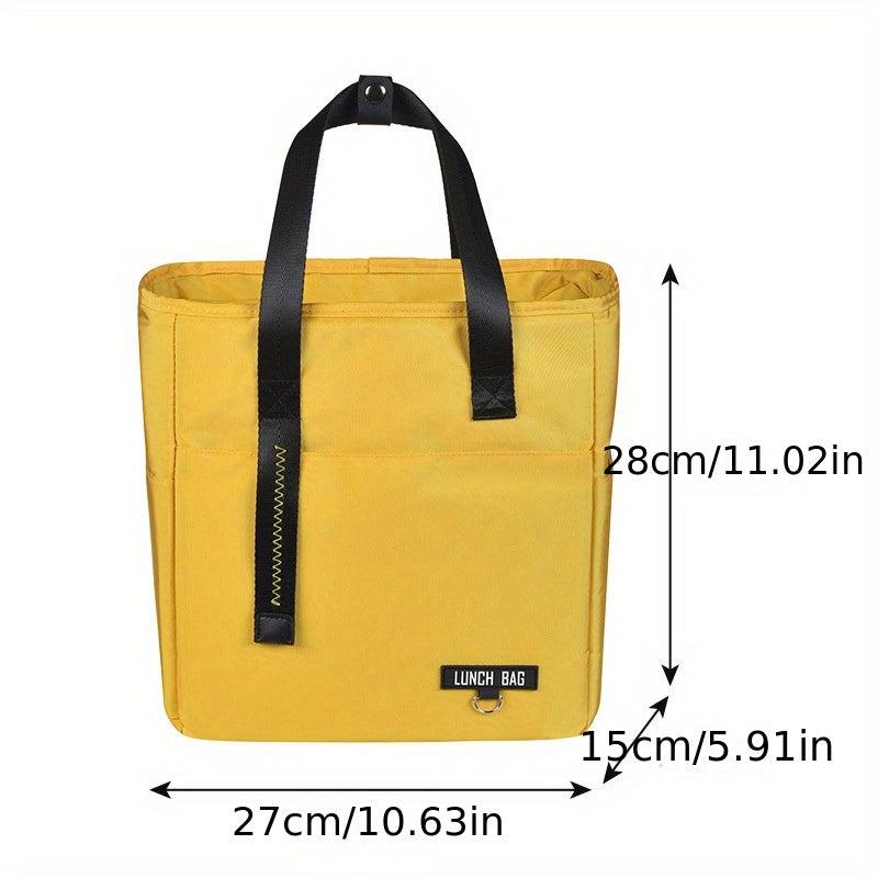 Leakproof Insulated Lunch Bag with Aluminum Foil Liner