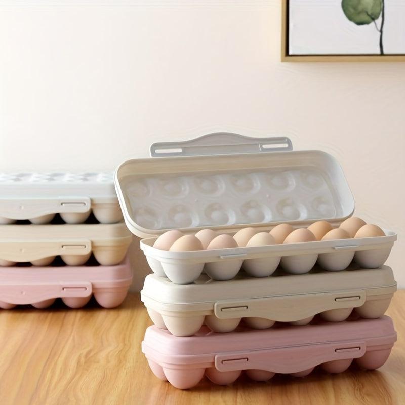 Portable Stackable Refrigerator Egg Container