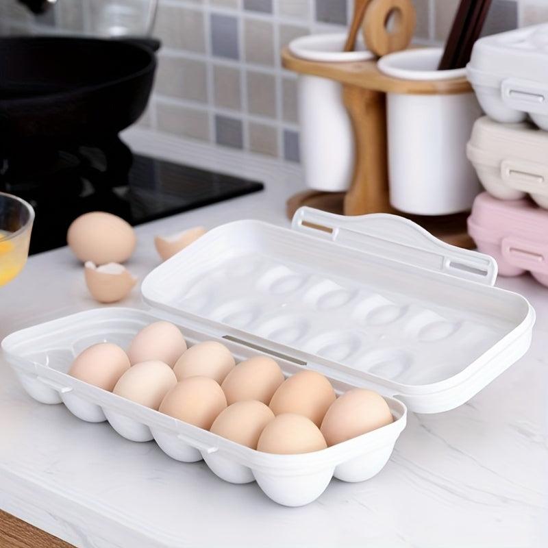 Portable Stackable Refrigerator Egg Container