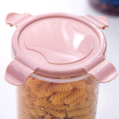 Clear Plastic Kitchen Storage Box 33 8oz Food Container