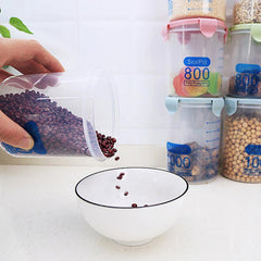 Clear Plastic Kitchen Storage Box 33 8oz Food Container