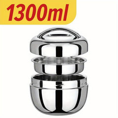 Hot Food Flask Stainless Steel Insulated Lunch Box Portable Bento Box