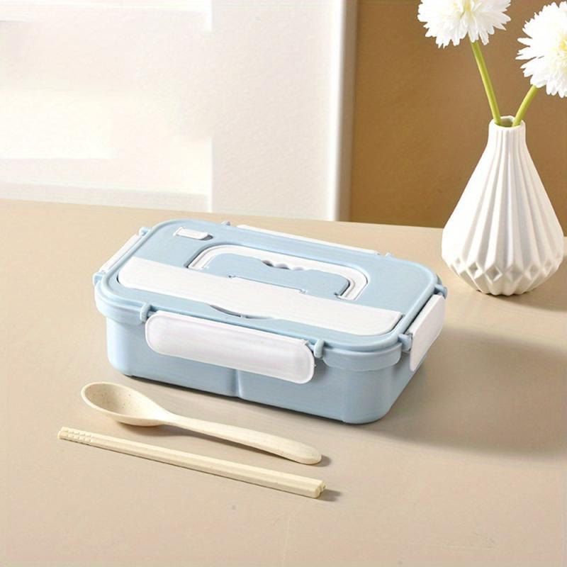 Leakproof Lunch Box with Tableware for Office Workers