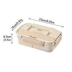 Leakproof Lunch Box with Tableware for Office Workers