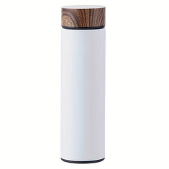 500ml Vacuum Flask Wood Lid Leakproof Thermal Bottle