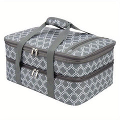 Insulated Casserole Dish Carrier Bag Food Hot Cold Travel Potluck