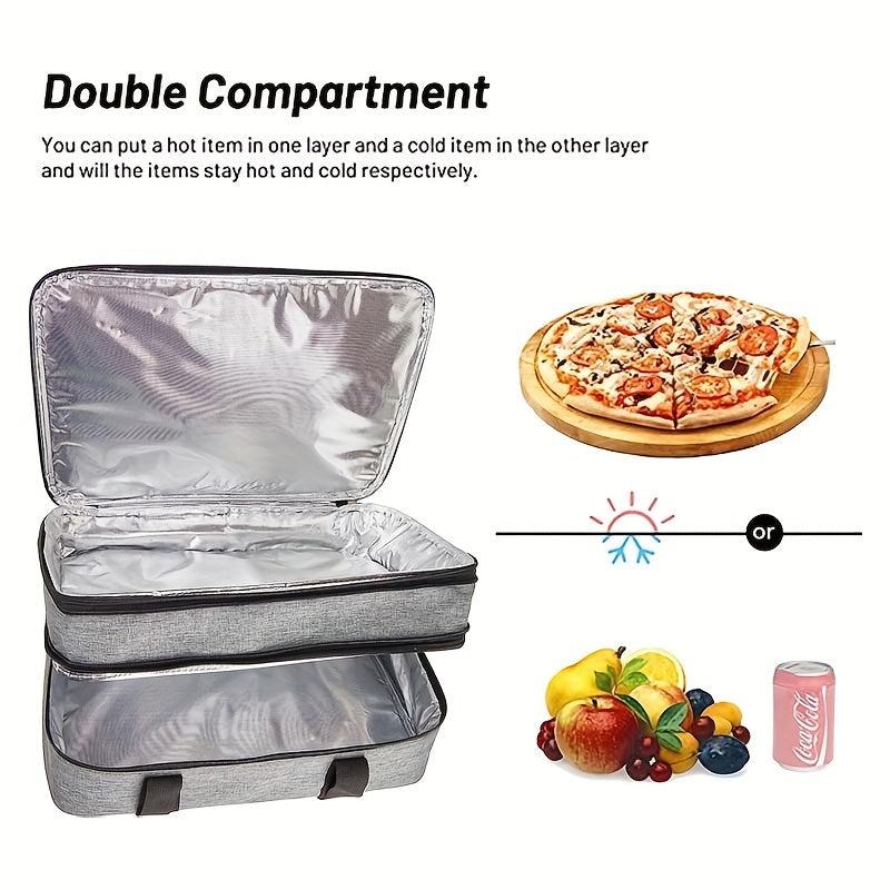 Insulated Casserole Dish Carrier Bag Food Hot Cold Travel Potluck