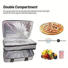 Insulated Casserole Dish Carrier Bag Food Hot Cold Travel Potluck