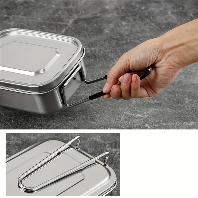 Stainless Steel Lunch Box with Lid Leakproof Food Container