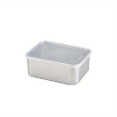 Japanese Stainless Steel Fresh-keeping Box with Lid