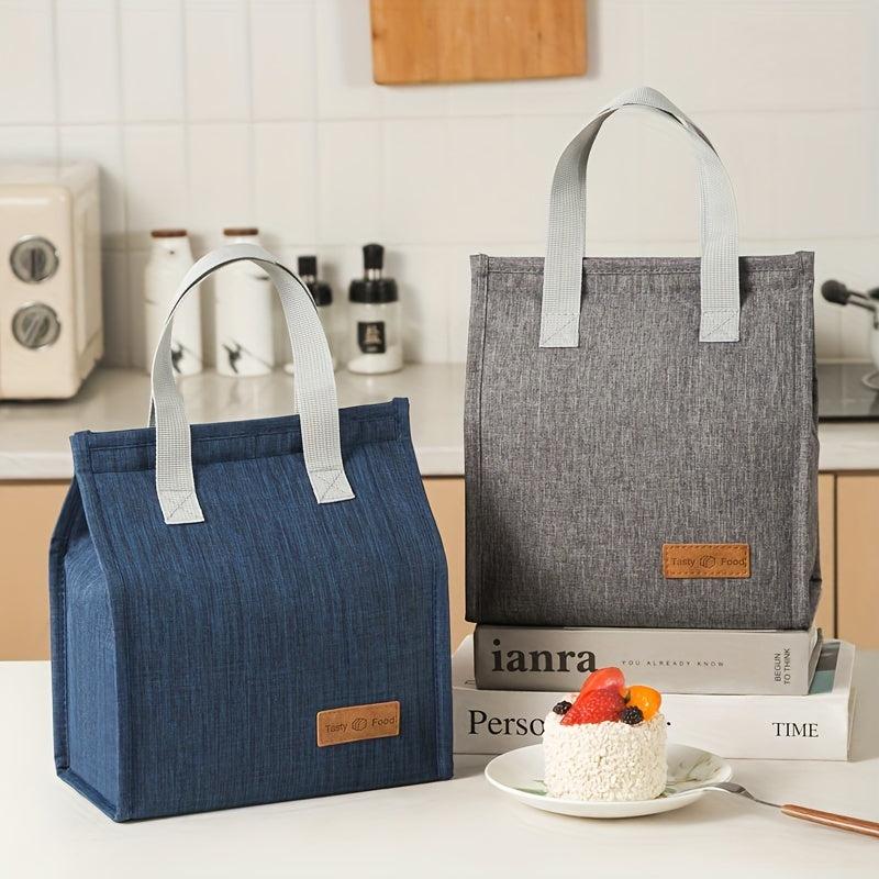 Minimalist Bento Bag Ice Pack Outdoor Picnic Lunch Box Hand Wash Insulated Conta