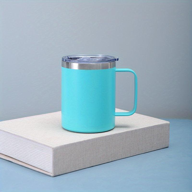 12oz Vacuum Flask Portable Thermal Bottle Stainless Steel Leakproof