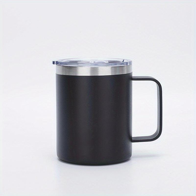 12oz Vacuum Flask Portable Thermal Bottle Stainless Steel Leakproof