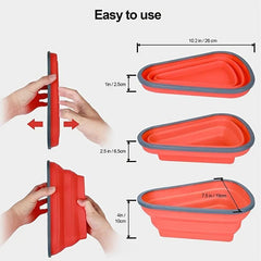 Silicone Pizza Storage Container, Set of 5 Trays