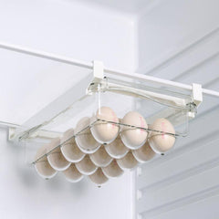 1pc Transparent Egg Box Drawer Type Fresh keeping Organizer