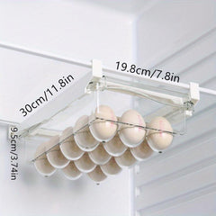 1pc Transparent Egg Box Drawer Type Fresh keeping Organizer
