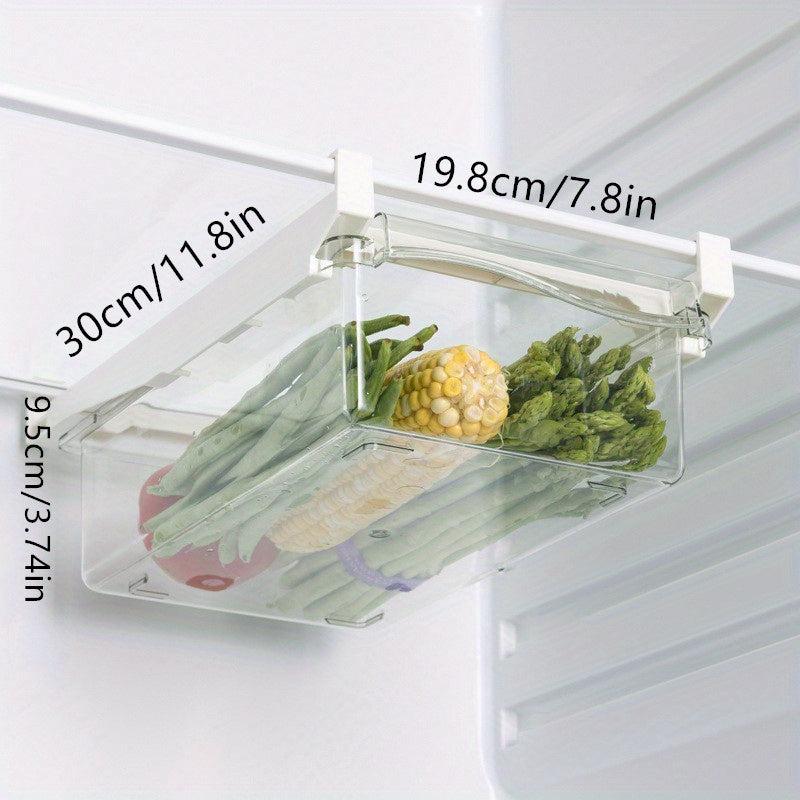 1pc Transparent Egg Box Drawer Type Fresh keeping Organizer