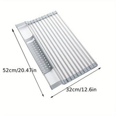 304 Stainless Steel Kitchen Sink Drain Basket Sink Drain Rack