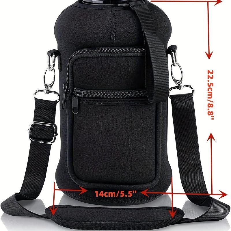 Water Bottle Holder for 64oz Bottles Protective Case Pouch