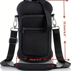 Water Bottle Holder for 64oz Bottles Protective Case Pouch
