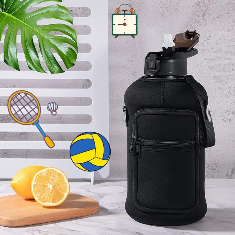 Water Bottle Holder for 64oz Bottles Protective Case Pouch