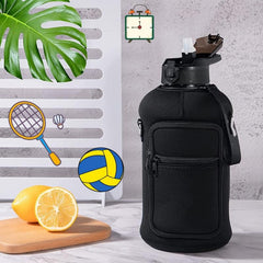 Water Bottle Holder for 64oz Bottles Protective Case Pouch