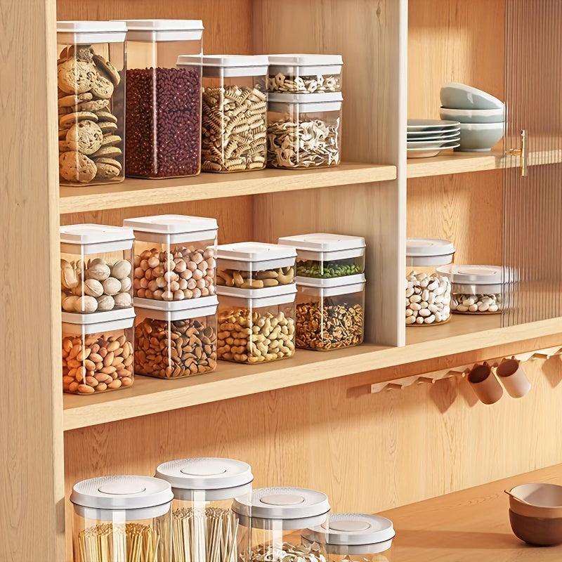 1pc 35oz Sealed Food Storage Container Transparent Fresh-keeping Box