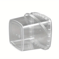 Square Plastic Bucket Transparent Packaging Storage Household Supplies