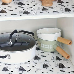 12pcs Cabinet Mat Refrigerator Table Mat Waterproof Drawer Mat