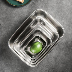Stainless Steel Square Fresh keeping Box Sealed Lunch Box
