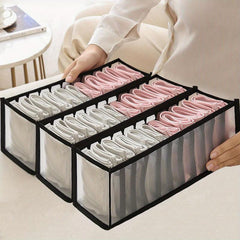 3pcs Underwear Storage Boxes Organize Panties Socks Bras