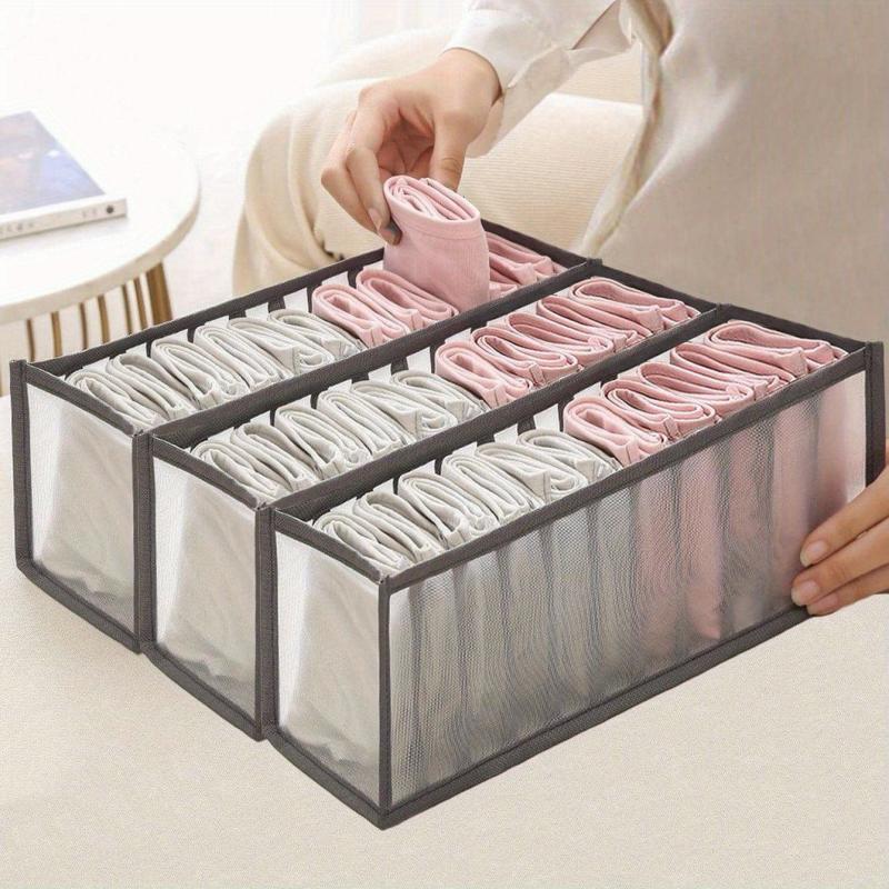 3pcs Underwear Storage Boxes Organize Panties Socks Bras