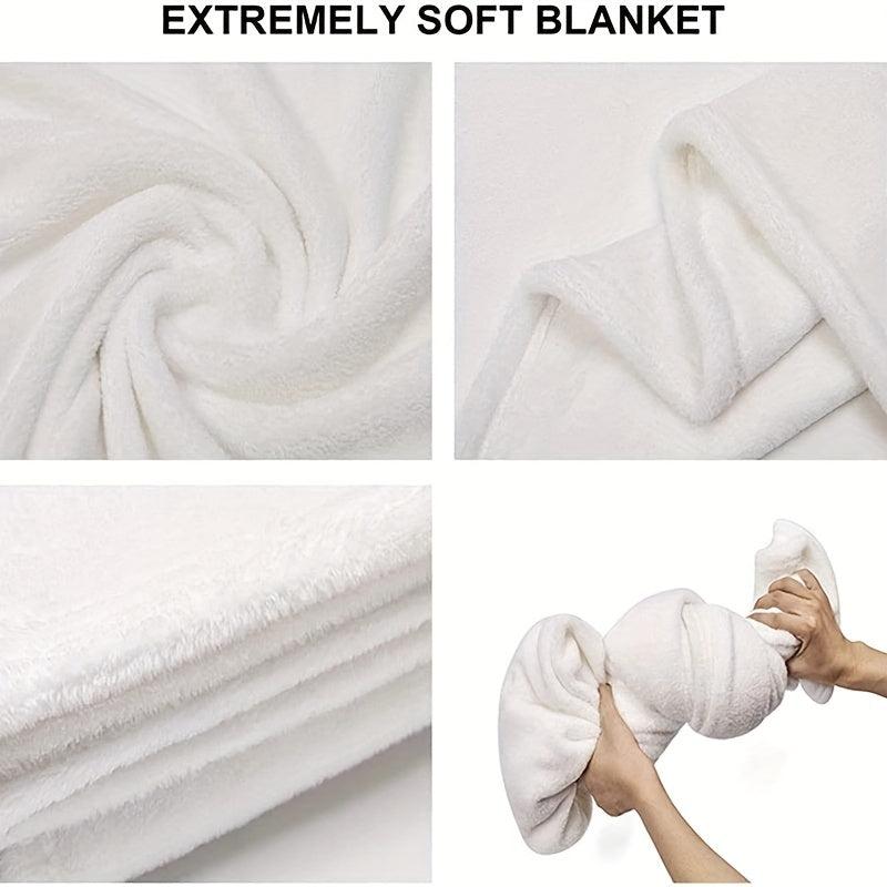Computer Gamer Flannel Blanket Cozy Warm Soft Blanket for Sofa Office Bed