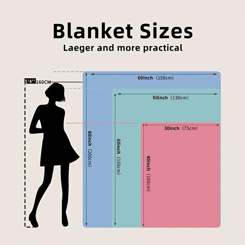 Computer Gamer Flannel Blanket Cozy Warm Soft Blanket for Sofa Office Bed