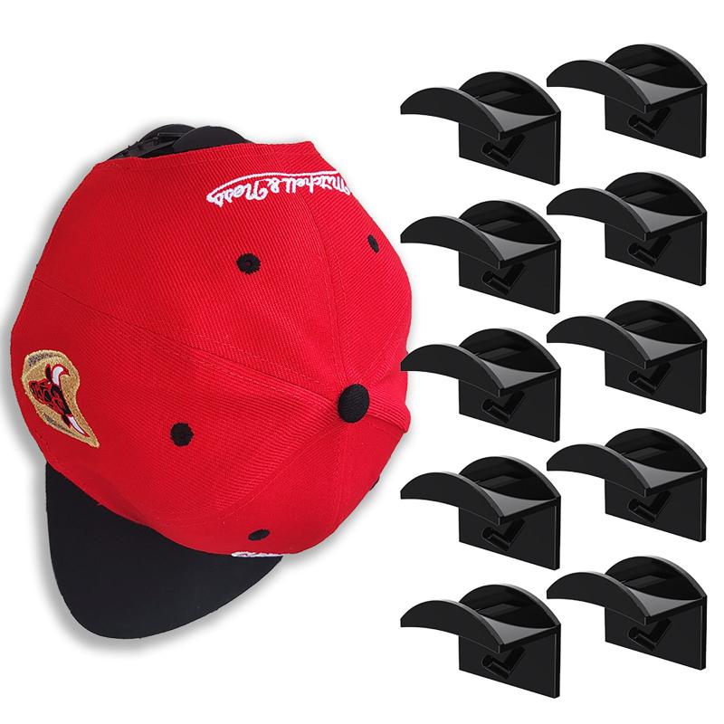 Hat Sticking Hook Baseball Cap Storage Hook Set of 16