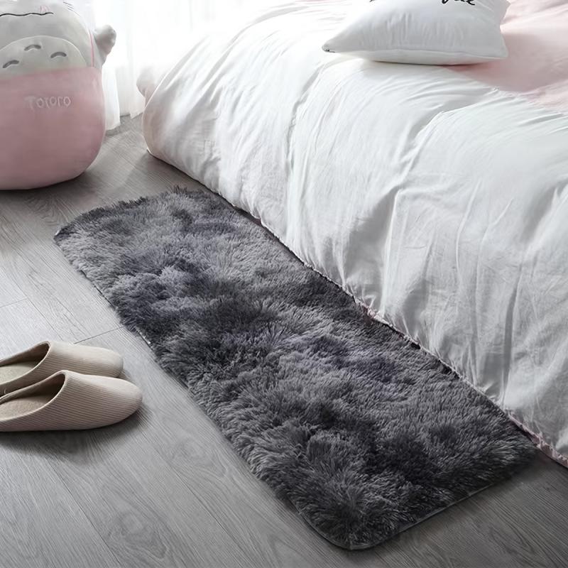 Plush Tie Dye Floor Mat Soft and Stylish Living Room and Bedroom Carpet