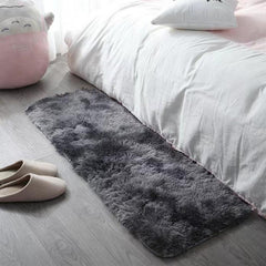 Plush Tie Dye Floor Mat Soft and Stylish Living Room and Bedroom Carpet