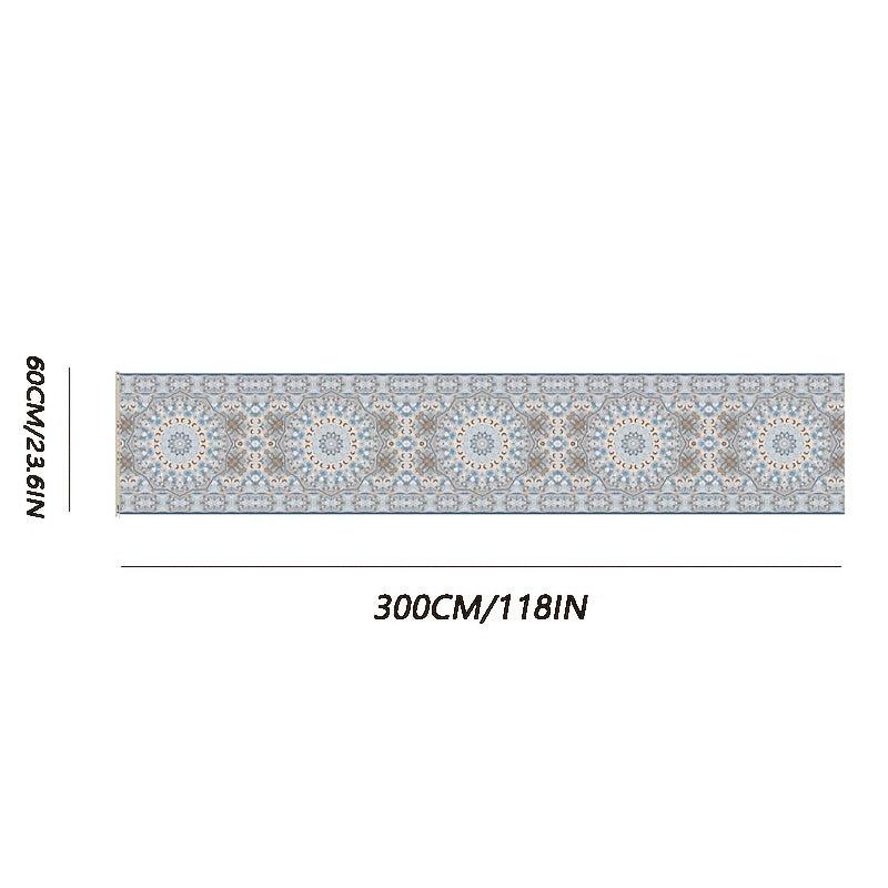 Vintage Moroccan Hallway Rug Soft Non Slip Kitchen Mat