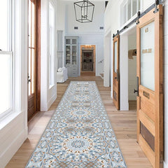 Vintage Moroccan Hallway Rug Soft Non Slip Kitchen Mat