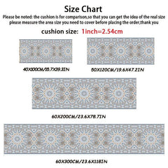 Vintage Moroccan Hallway Rug Soft Non Slip Kitchen Mat