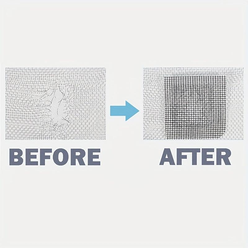 Self Adhesive Window Screen Repair Tape - Repair Tears and Holes Easily