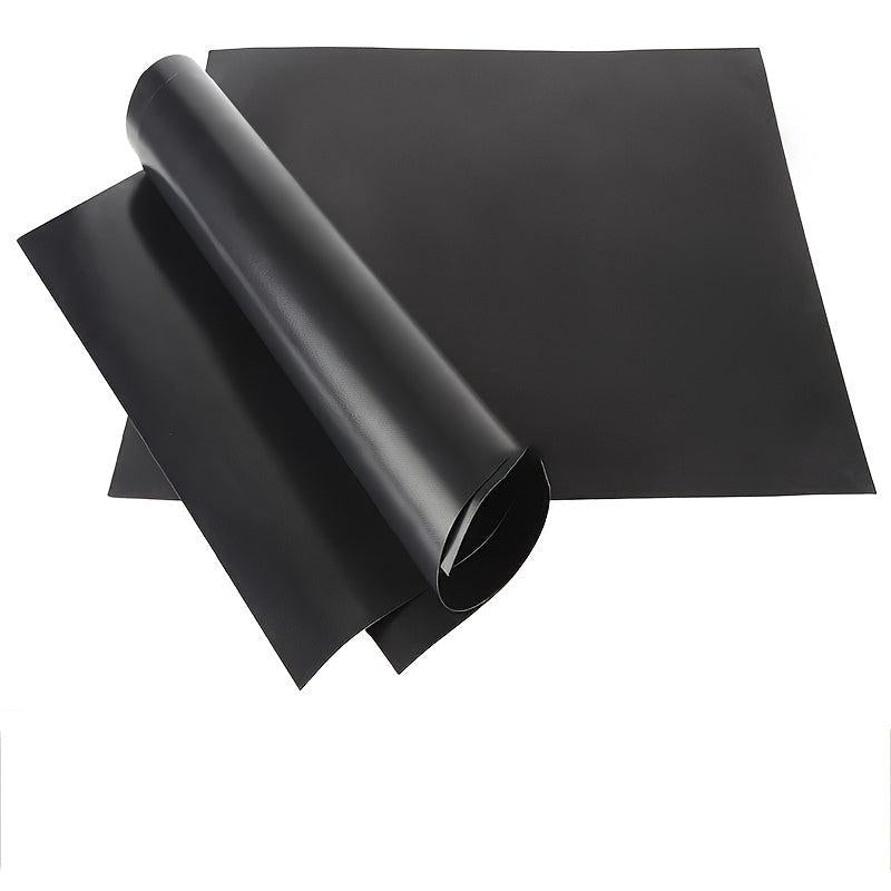 2pcs Non Stick High Temp Resistant BBQ Mat Easy To Clean Grill Pads