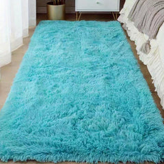 Ultra Soft Plush Rug Non Slip Shaggy Throw Rug for Living Room