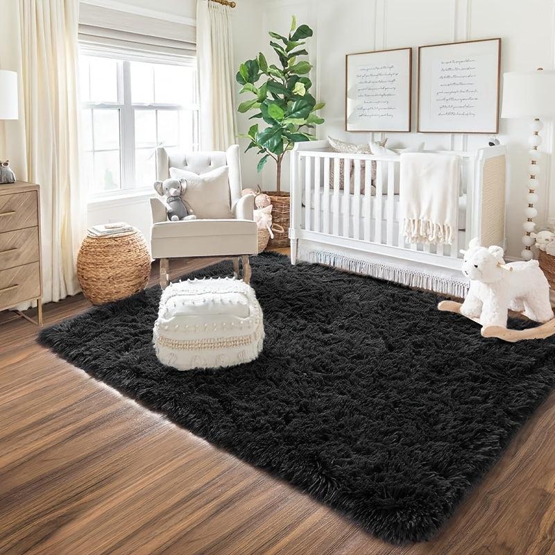 Soft Fluffy Large Area Rug for Living Room, Bedroom, Kids Room