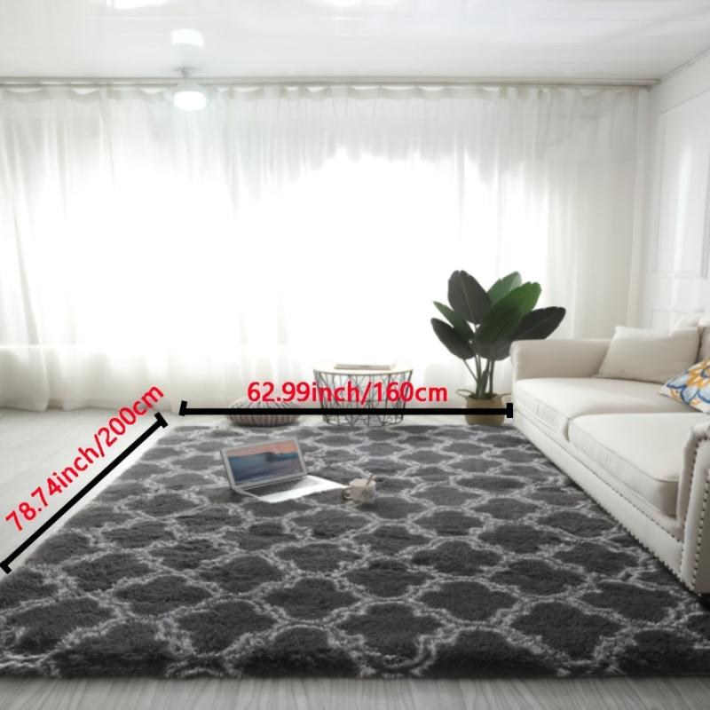 Soft Fluffy Shag Area Rugs for Living Room Bedroom Decor