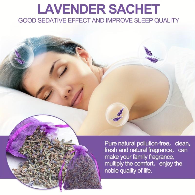 20 Lavender Sachets - Dried Lavender Flowers - Bridal Shower Favors